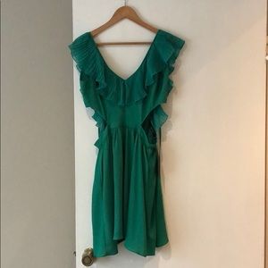 Flirty green dress